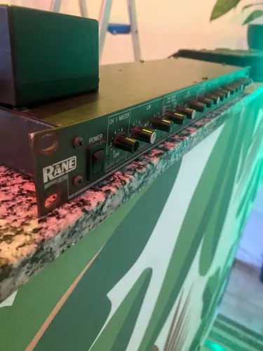 Crossover Rane AC 23 Ativo Profissional + Fonte Original RS 1
