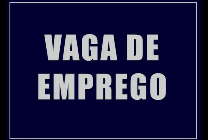 Vaga para atendente