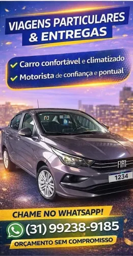 Faço viagens particulares