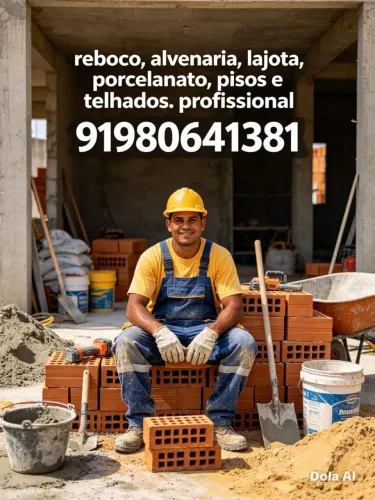 Pintor e pedreiro 