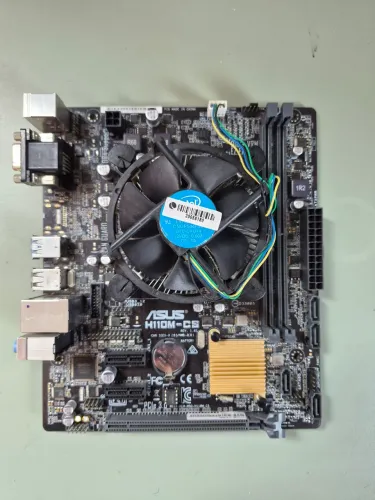Placa mãe H110 + Pentium G4400