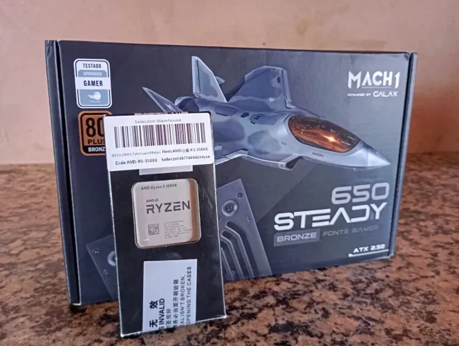 R5 3500x Fonte650w