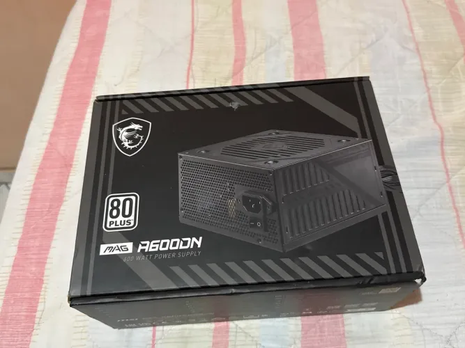Fonte msi dn600w 80 plus