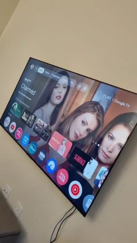 Smart tv 75 polegadas 4k impecável 