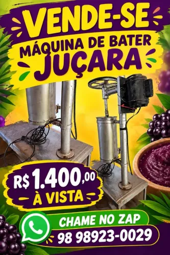 Máquina de juçara/Açaí