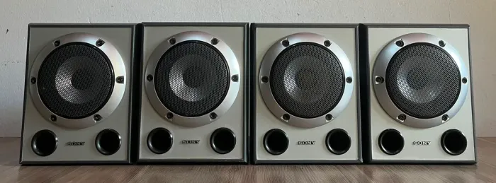 Caixa Surround Sony Muteki Ss-Srp1 130 RMS Cada Leia Descrição 