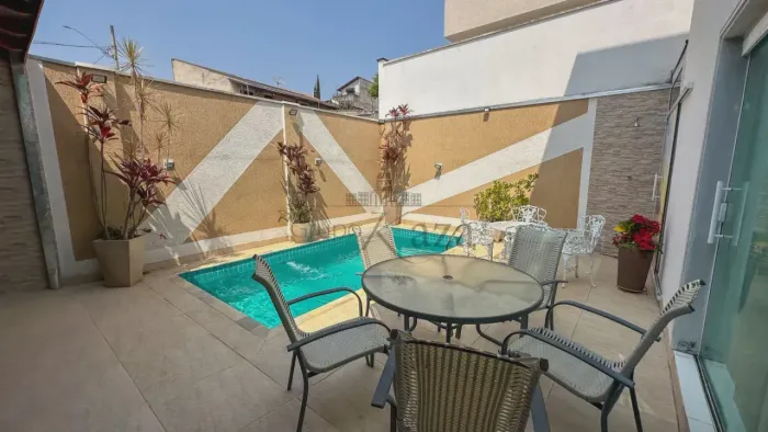 Oportunidade Casa Sobrado Condomínio Golden Park, Jacareí, 4 Quartos, Área Gourmet, Piscin
