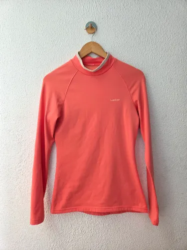 Blusa Termica Wedze Cor Salmão 