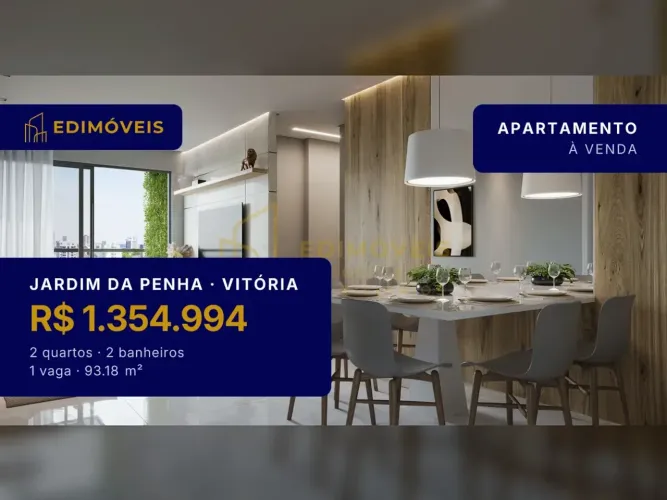 Apartamento no Jardim da Penha: 2 suítes e área gourmet, perfeito para famílias