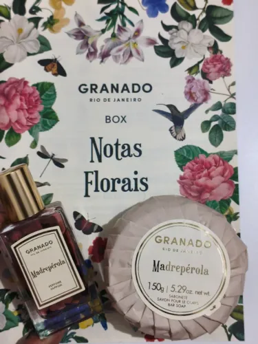 Kit Granado Madrepérola Perfume EDP 25ml + Sabonete 150g