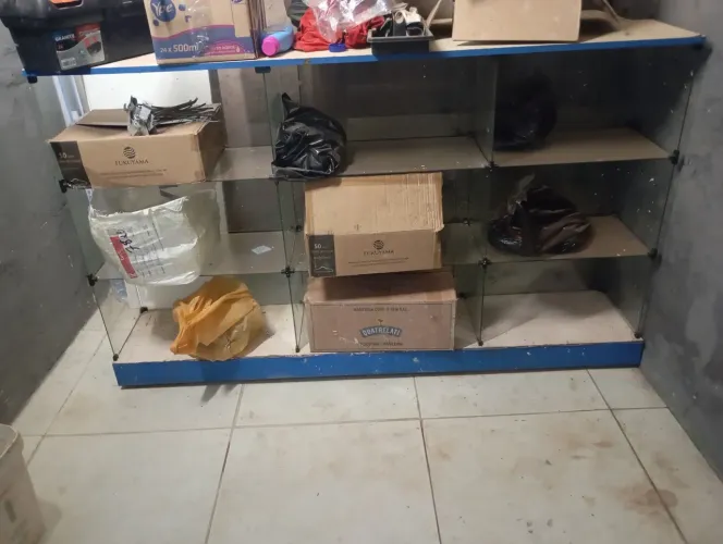 Expositor de vidro