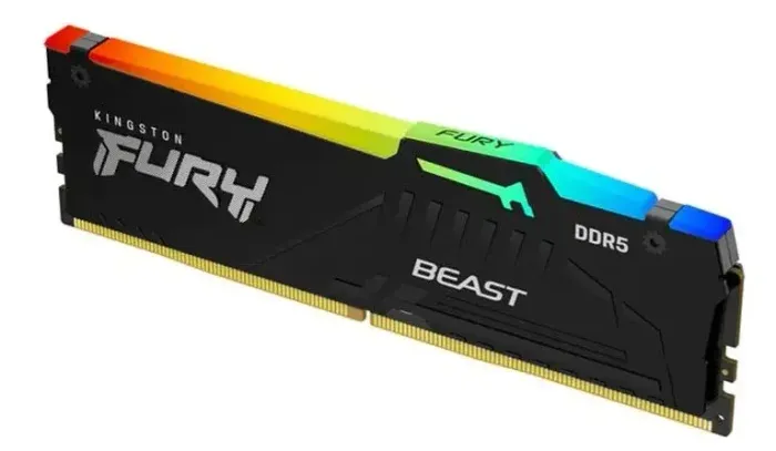 Memoria DDR5 16GB Kingston Fury Beast RGB