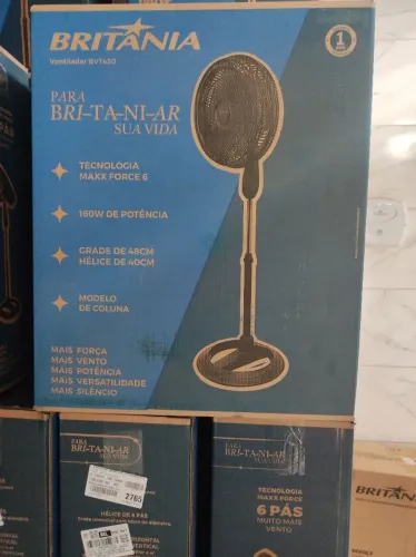 Ventilador Britânia coluna