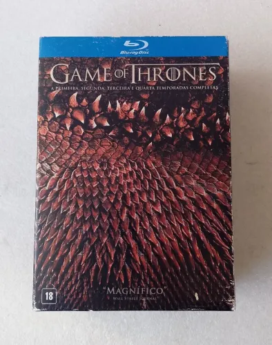 Box Game of Thrones - Temporadas 1 a 4 - Blu-Ray - Usado