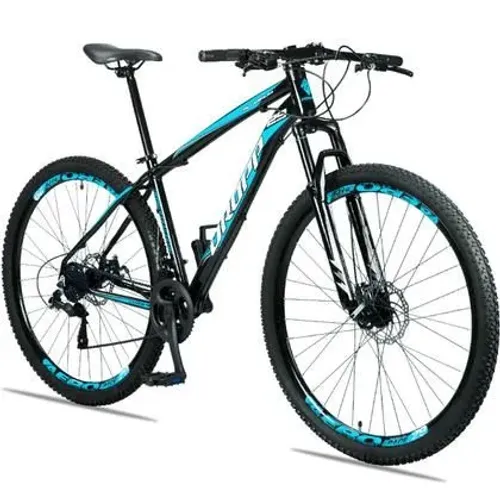Bicicleta Aro 29 Tamanho 17 Dropp Aluminio 21 Marchas Freio Disco e Suspensão Dianteira