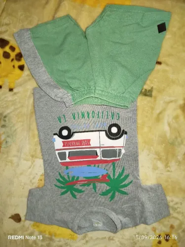 Conjunto menino 1/2 anos .