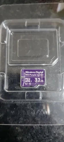 Cartão Micro SD WD Purple Intelbras 32gb