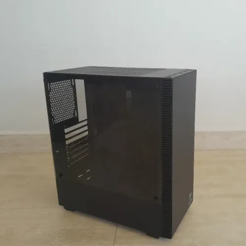 Gabinete Gamer T-Dagger Cube Black, Mid Tower, Lateral em Vidro, Preto