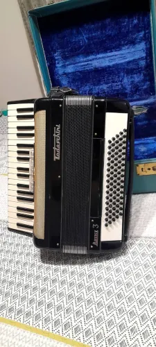Acordeon Todeschini Artist3 80 baixos, Raridade, ano 1965 toda original. RARIDADE.