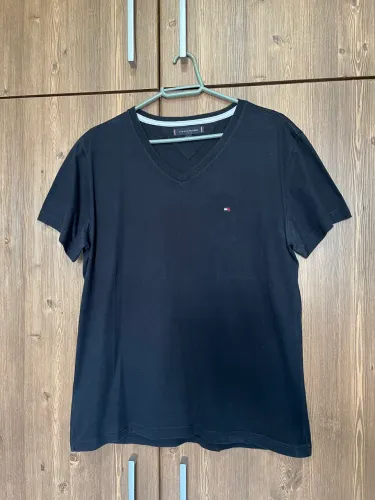Camisa preta Tommy Hilfiger - Tam. P