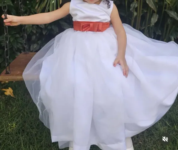 Vestido daminha de honra