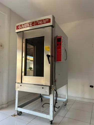 Forno de Padaria a Gás - 10 Esteiras