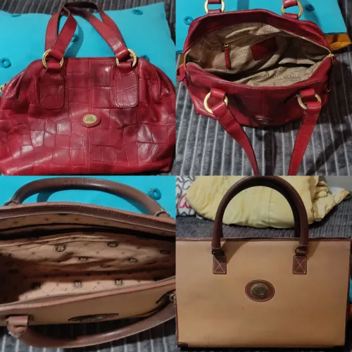 BOLSAS DE COURO MESMO... DESAPEGANDO.