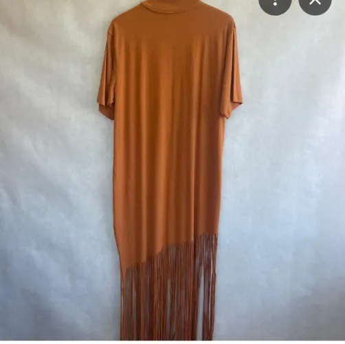 Vestido Farme Franjas TAM g