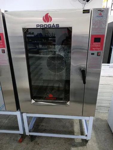 Forno Turbo Elétrico Trif. 380V 10 Telas Progás Usado