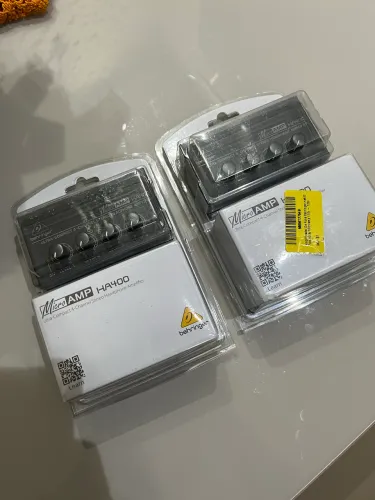 Amplificador de fones Behringer Ha400 2 unidades