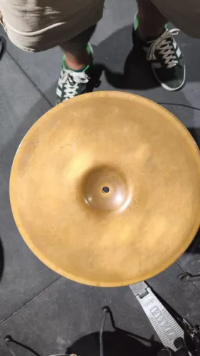 Chimbal Sabian - Liga B8 de 13" - Anos 90
