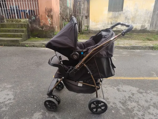 Carrinho bebe conforto completo galzerano