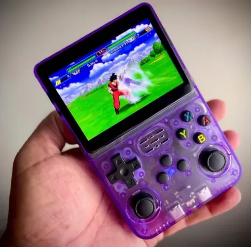 Console Portátil R36S Retro Game Console Tela IPS 3,5" com Milhares de Jogos
