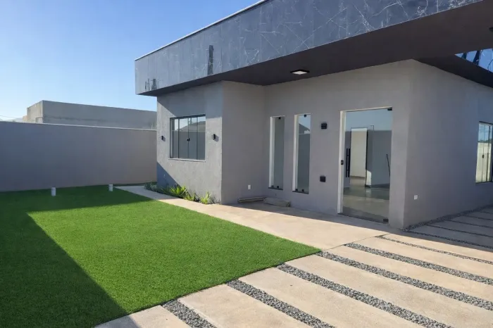 CASA NOVA EM ITAIPUAÇU SEM ENTRADA 100% FINANCIADA