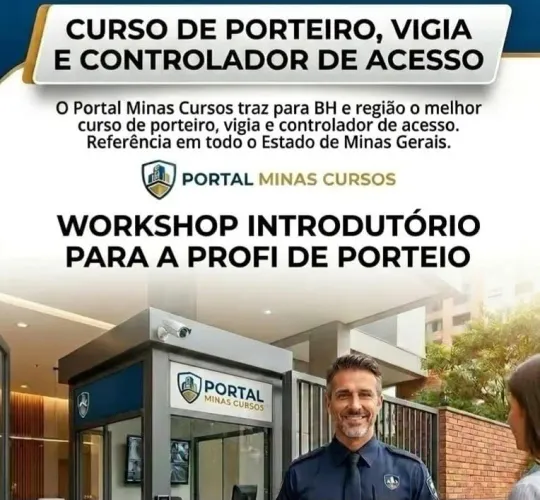 Curso de Porteiro, Vigia em BH
