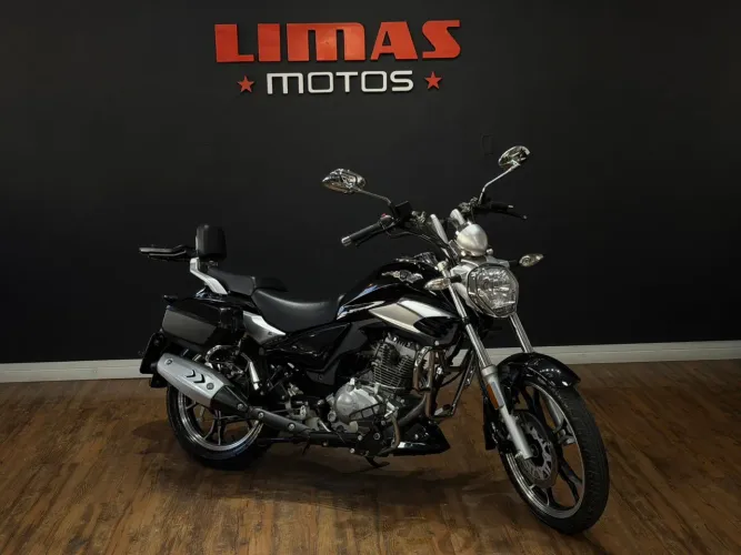 Master Ride 150 Preta 2025 - Apenas 16.100 KM.