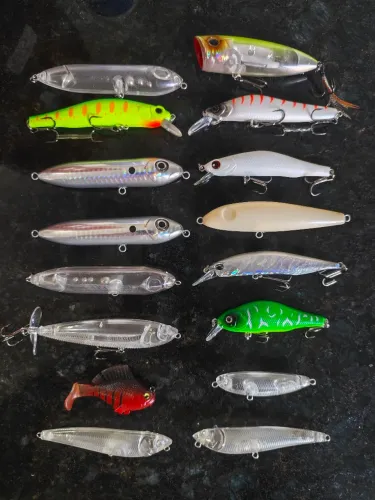 16 iscas artificiais Novas para pesca