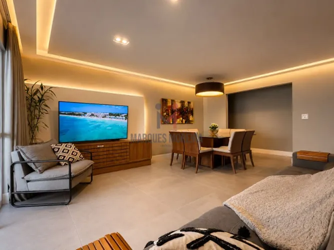 Apartamento à venda com 3 quartos sendo 1 suíte, todo mobiliado, por R$930.000,00 - Bom Pa