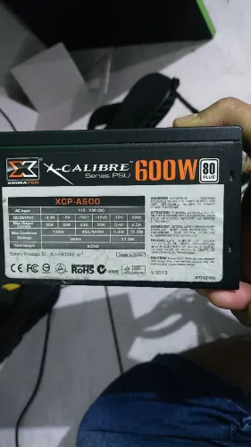 Fonte Xigmatek X-Calibre XCP-A600 600W