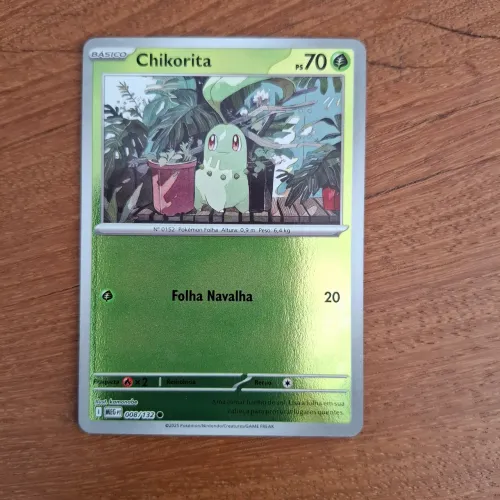 Carta Pokemon Chikorita