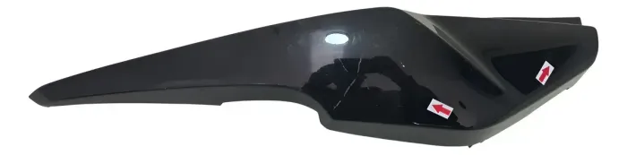 Carenagem Rabeta Dir Honda Cg 160 Fan 16/24 Detalhes 59104 Preto
