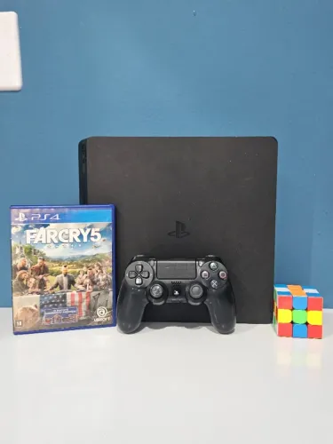 PS4 SLIM 1TB +JOGOS
