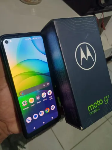 Moto g9 Power todo original 128 gb com caixa manual cheve de chip