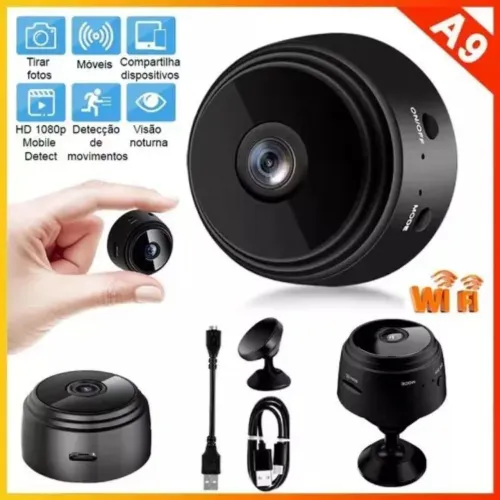 MINI CÂMERA ESPIÃ WI-FI