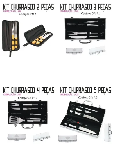 KIT CHURRASCO PERSONALIZADO