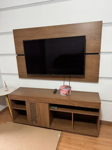 Rack com painel
