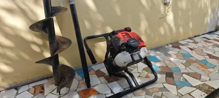 Perfurador de solo gasolina 3cv