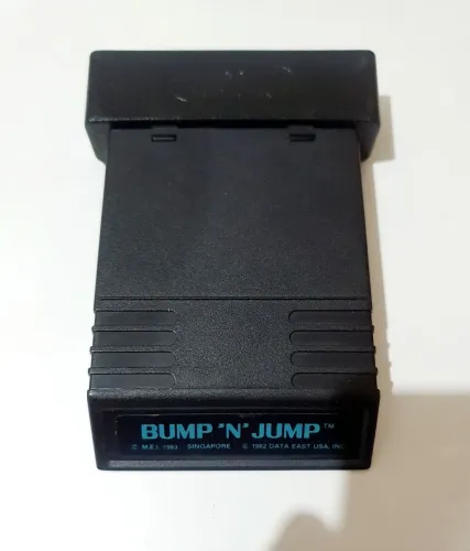 BUMP N JUMP CORRIDA DE CARROS ATARI 2600 ORIGINAL DATA EAST MATTEL AMERICANA ULTRA RARO