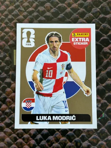 Figurinha extra Modric