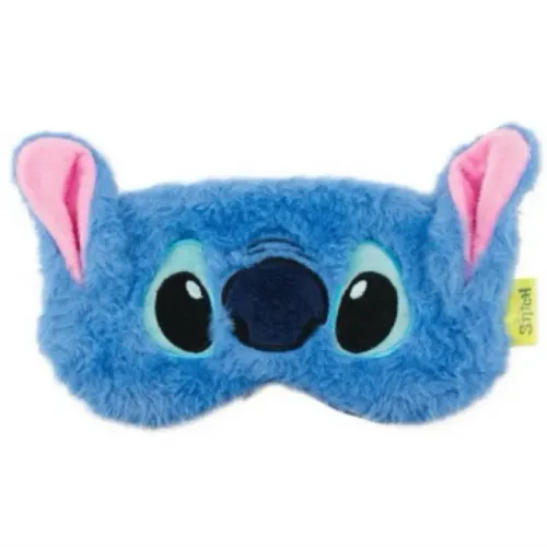 Máscara De Dormir Stitch Pelúcia Tapa Olho Disney